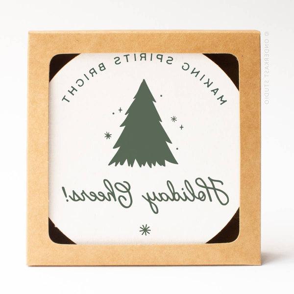 Holiday Cheers Coasters (Set of 10)